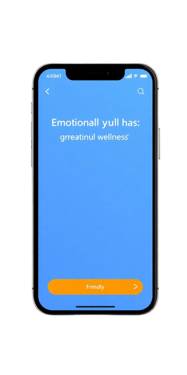Tela do app — Quiz emocional